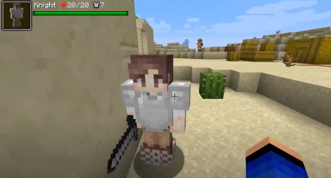 Рыцарь из мода Human Companions