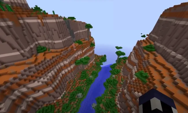 Горы из мода Default World Type