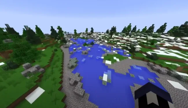 Биом из мода Default World Type