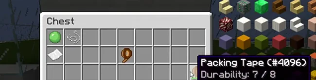 Предметы из мода Packing Tape в инвентаре