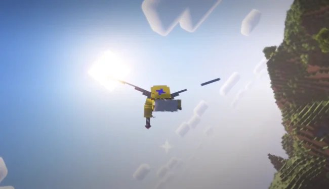 Полет с модом Do a Barrel Roll