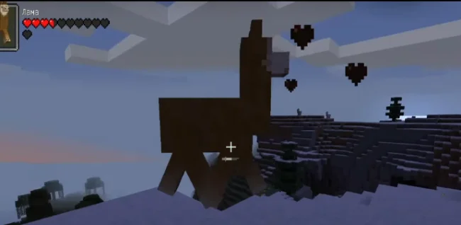 Плашка здоровья из мода ToroHealth Damag у ламы