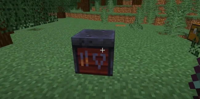 Блок из мода Upgraded Netherite