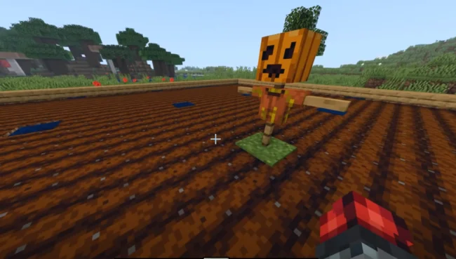 Пугало из мода No Farmland Trample