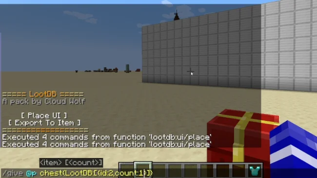 Обязательные консольные команды для мода LootTweaker