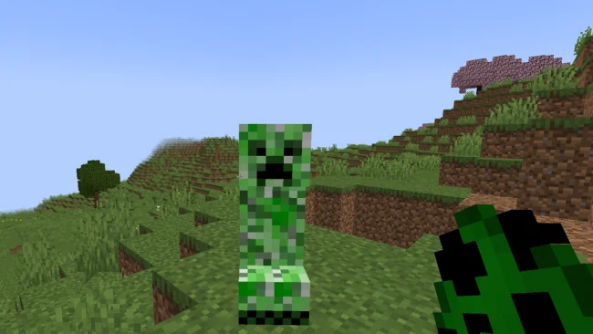 Эффект взрыва криппера из мода Fx Control