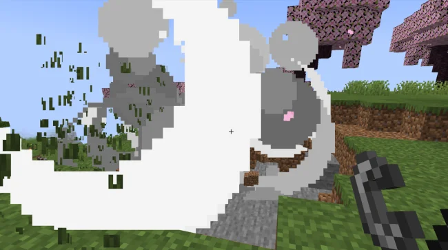 Эффект взрыва динамита из мода Fx Control