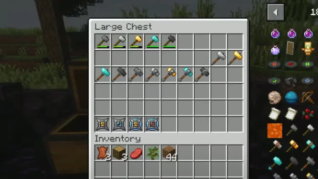 Все виды молотков из мода JustHammers