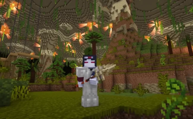 Биом из мода Alexs Caves