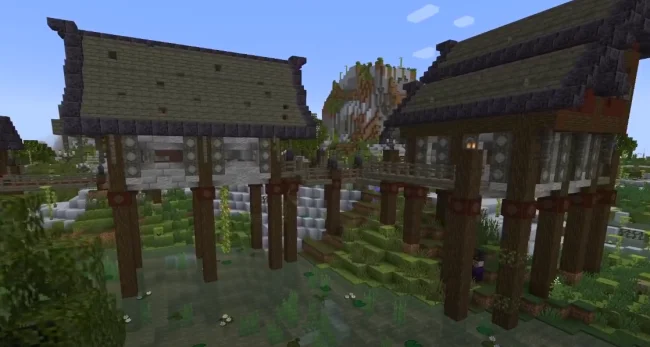 Ведьмовская деревня из мода Hexerei