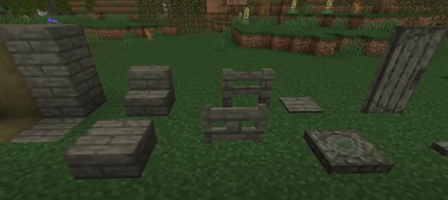 Различные блоки из мода Hexerei