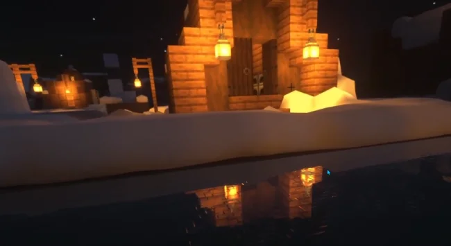 Вода с модом Vivecraft