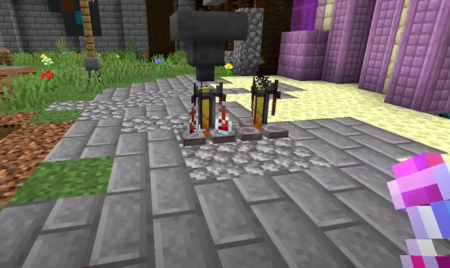 Механизм из мода StackablePotions