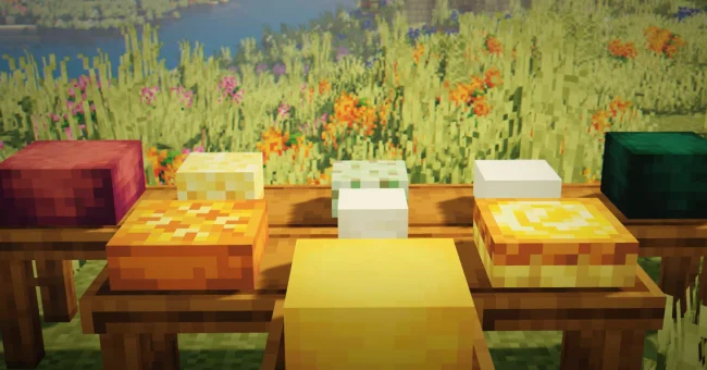 Блоки из мода Meadow