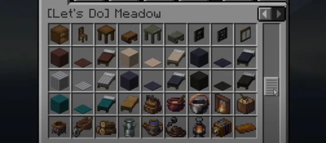 Все предметы из мода Meadow