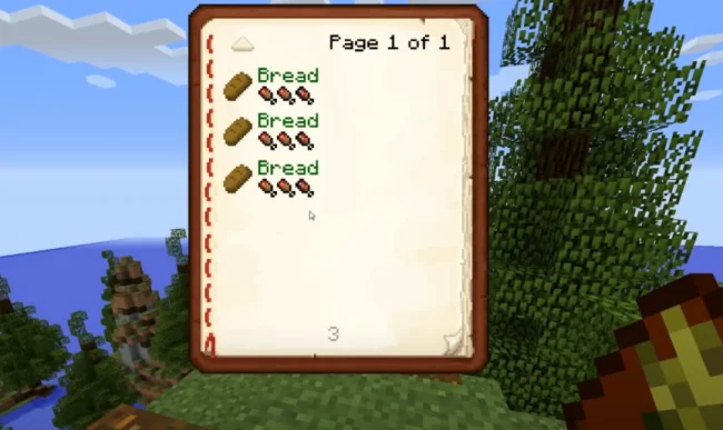 Книга подсказок из мода Spice of Life