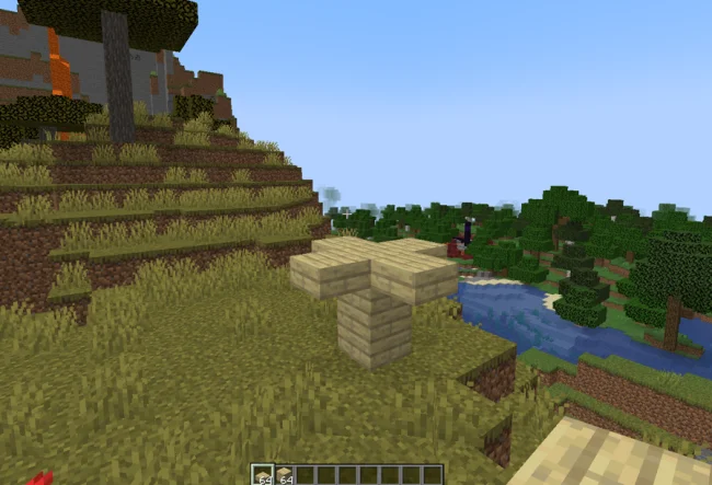 Пример работы мода Reacharound