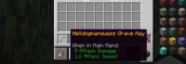 Ключ для могилы из мода Simple Tomb