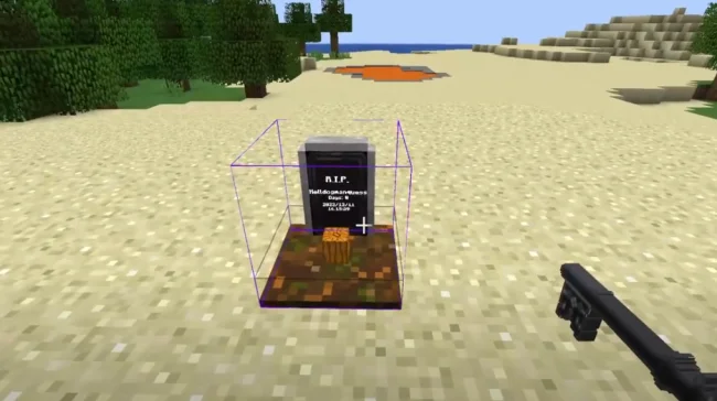 Могила из мода Simple Tomb