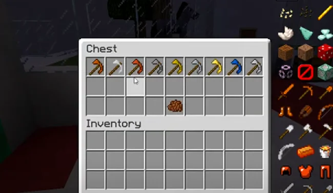 Все виды новых инструментов из мода Miners Delight