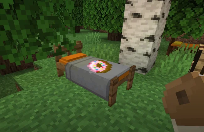 Кровать с пончиком из мода Better Beds