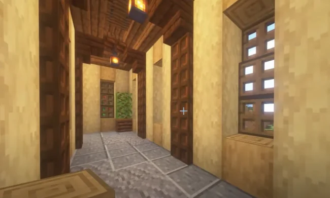 Дом из мода Simply Houses внутри