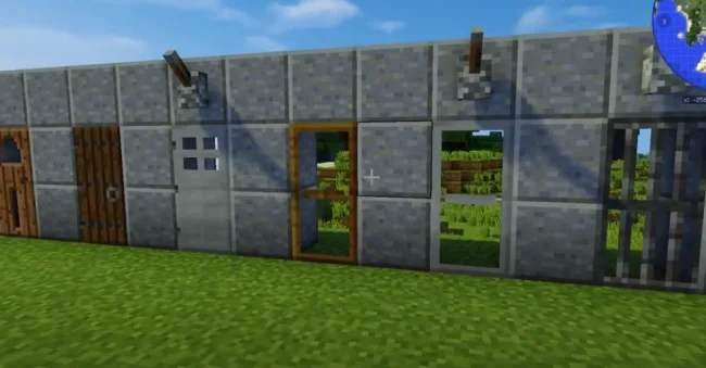 Стеклянные двери из мода MalisisDoors