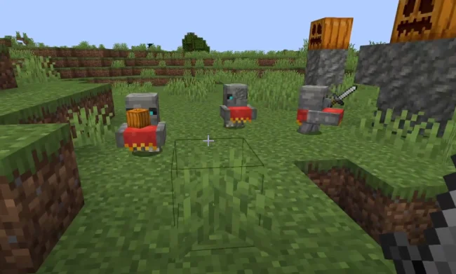 Маленькие мобы из мода Friends Foes