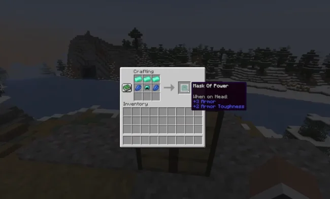 Крафт на маску силы из мода Archon