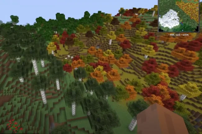 Новый вид деревьев из мода Traverse Reforged