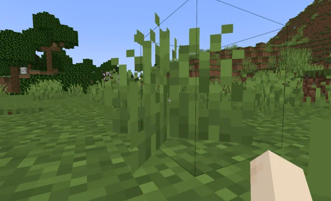 Лежащий персонаж с модом Crawl on Demand, вид от первого лица