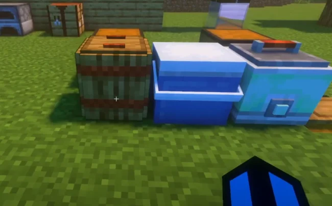 Блоки из мода Sushi Go Crafting для создания суши