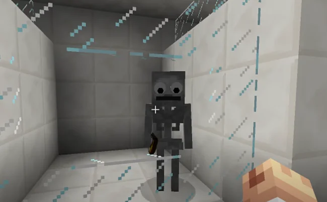 Скелет с глазами из мода GooglyEyes