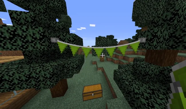 Пример гирлянды из мода Fairy Lights