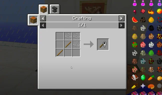 Крафт на сачок из мода Familiar Fauna