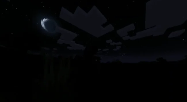 Фаза луны с модом True Darkness