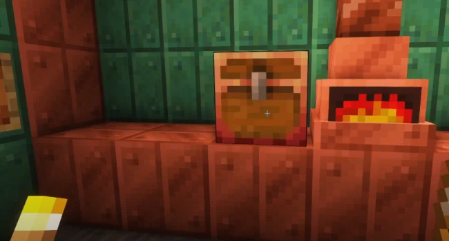 Медный сундук из мода Oxidized