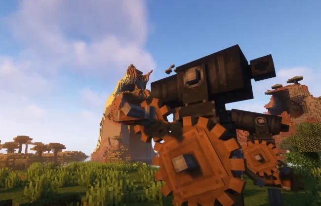 Пушки из мода Create Big Cannons