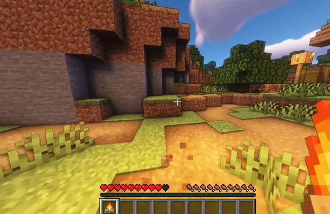 Блок из мода Healing Campfire