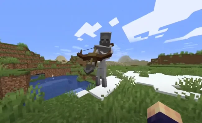 Огромный скелет из мода Mutant Beasts