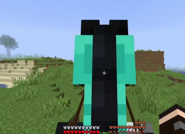 Действие мода Better Mount HUD