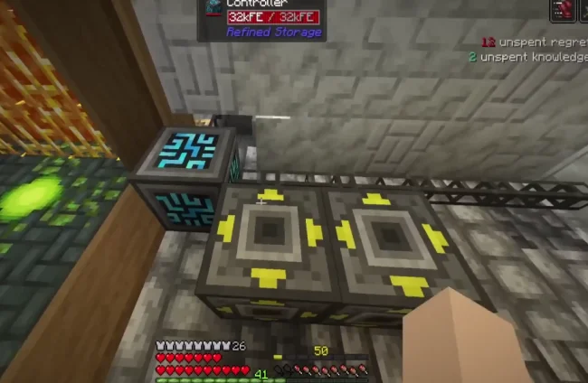 Блоки из мода The Weirding Gadget