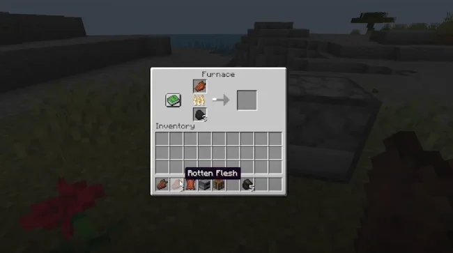 Процесс создания кожи с модом Just Another Rotten Flesh to Leather