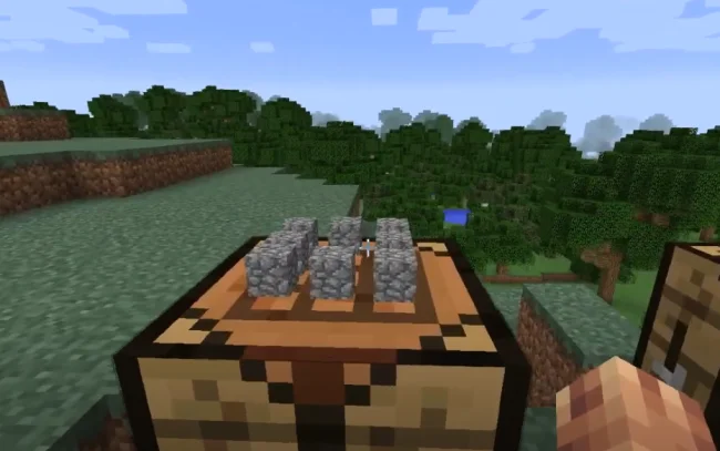 Камни на верстаке из мода RealBench