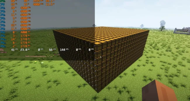 Фпс без мода Enhanced Block Entities