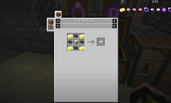 Крафт на магический камень из мода Trinkets and Baubles