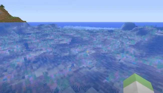 Подводный вид с модом CoralReef