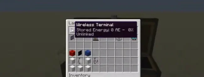 Предметы для создания блоков из мода Wireless Crafting Terminal