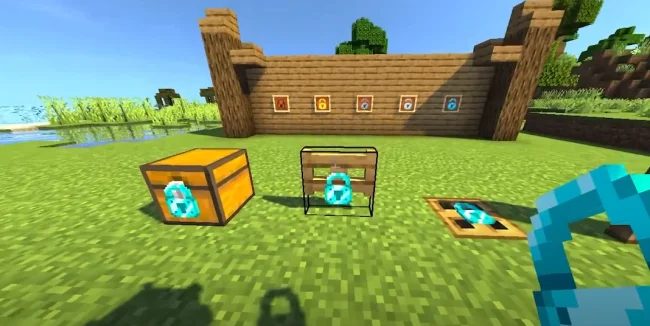 Замки из мода Locks на различных предметах