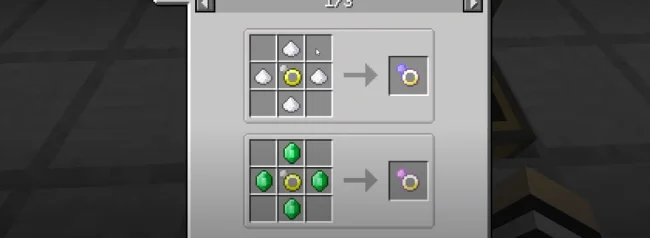 Крафты на кольца из мода Potion Rings